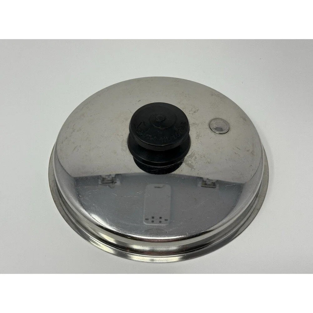 Saladmaster Vapo Steam Vented Lid Only Replacement 7.75” Stainless Steel